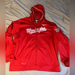 Nike Red Washington Nationals MLB Therma-Fit Hoodie XXL